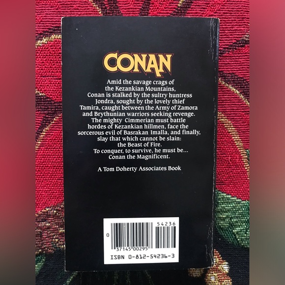 CONAN THE MAGNIFICENT by Robert Jordan 1984 Tor FIRST PRINTING paperback - Picture 2 of 4
